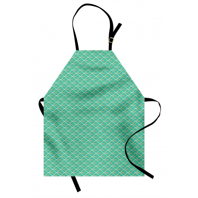 Wavy Horizontal Lines Apron