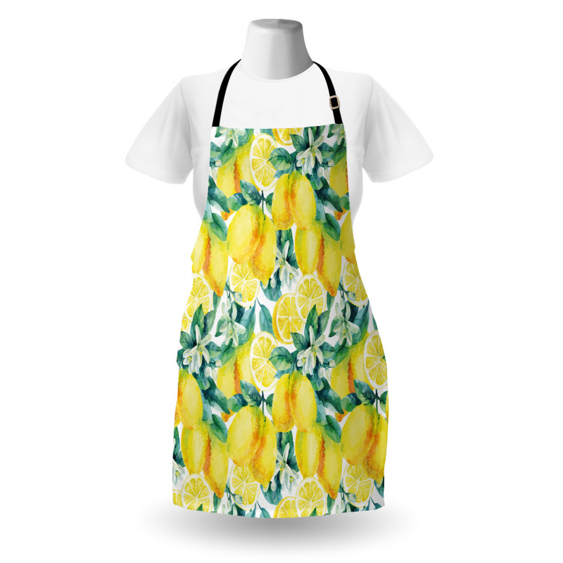 Lemon Citrus Branches Apron