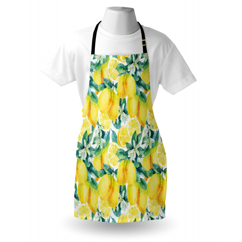 Lemon Citrus Branches Apron