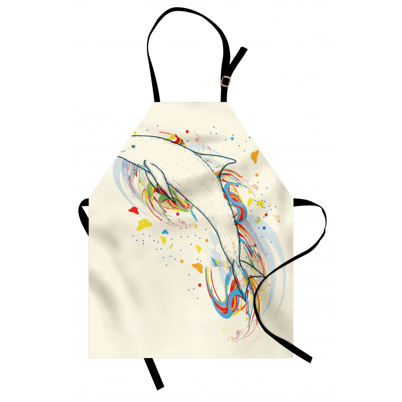 Fish Rainbow Color Apron