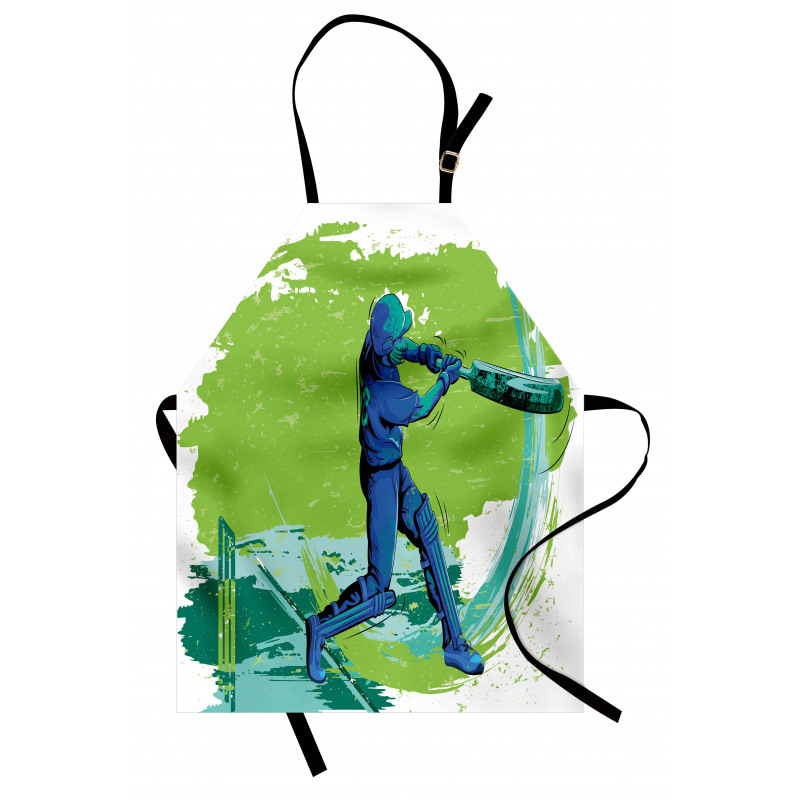 Cricket Player Pitching Apron