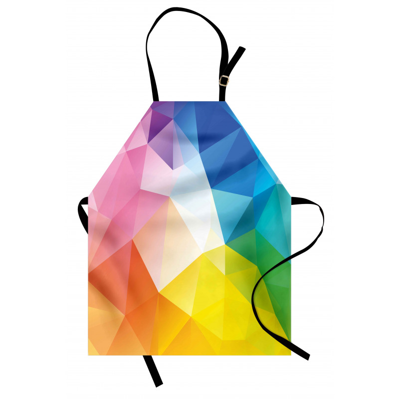 Fractal Colored Lines Apron