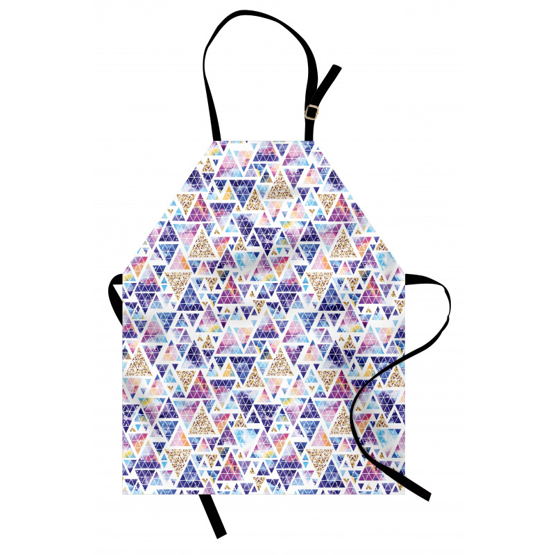 Triangular Space Art Apron