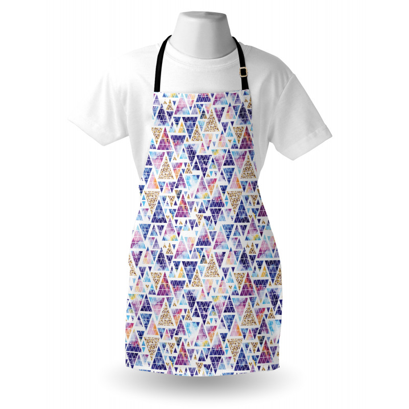 Triangular Space Art Apron