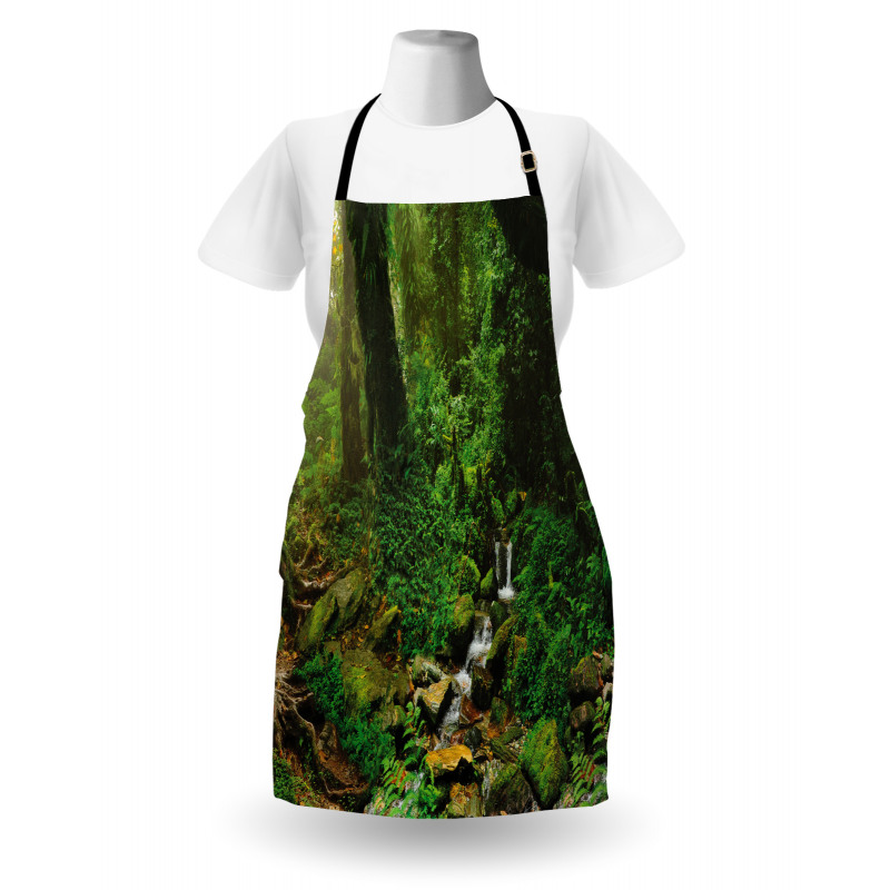 Rainforest Trees Nepal Apron