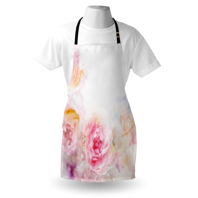 Pale Pink Roses Apron