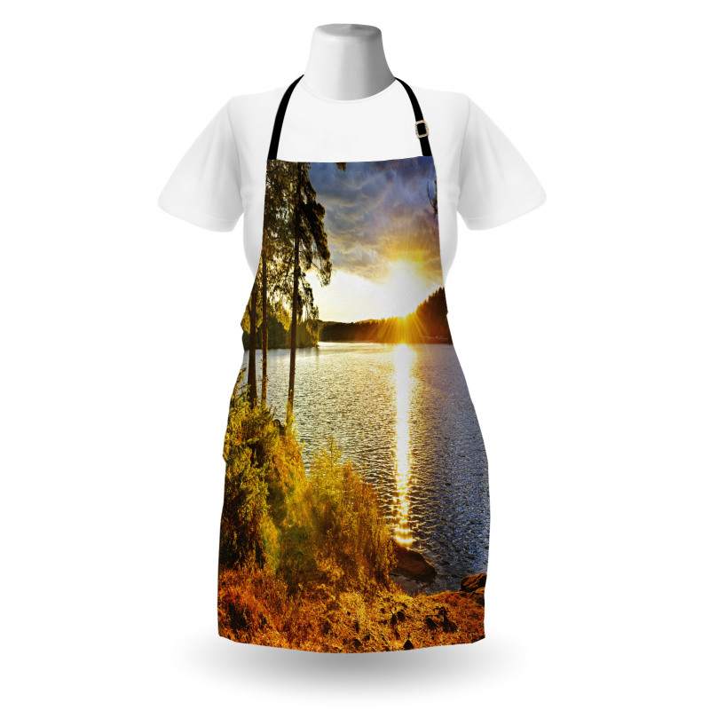 Sunset Forest Canada Apron