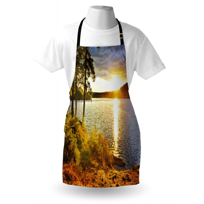 Sunset Forest Canada Apron