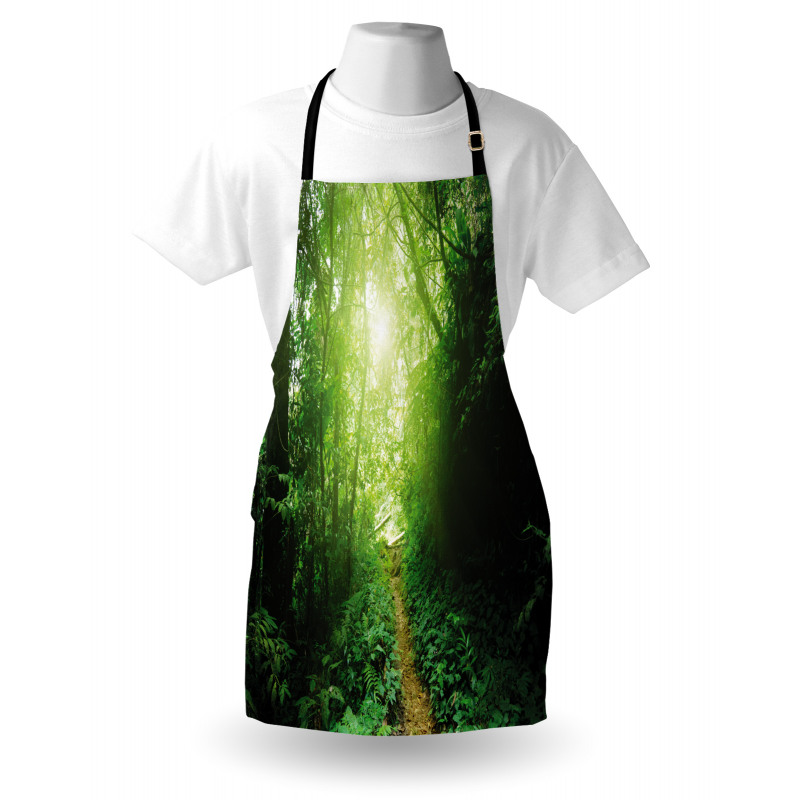 Way in Jungle of Malaysia Apron