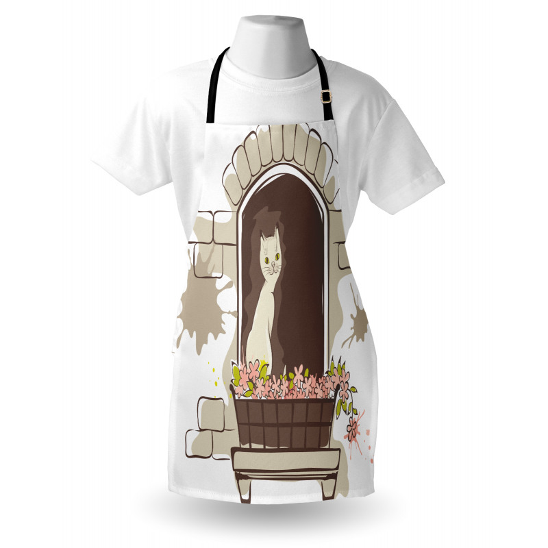 Cartoon Pet Cat Animal Apron