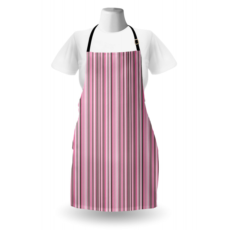 Retro Vintage Stripes Apron