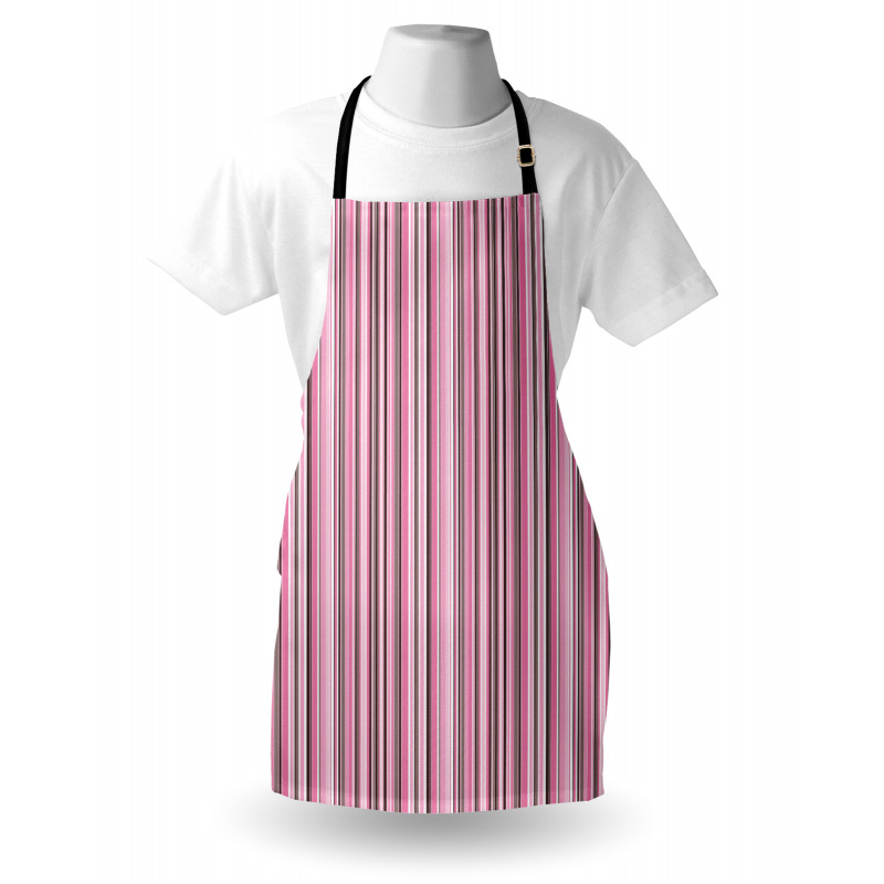 Retro Vintage Stripes Apron