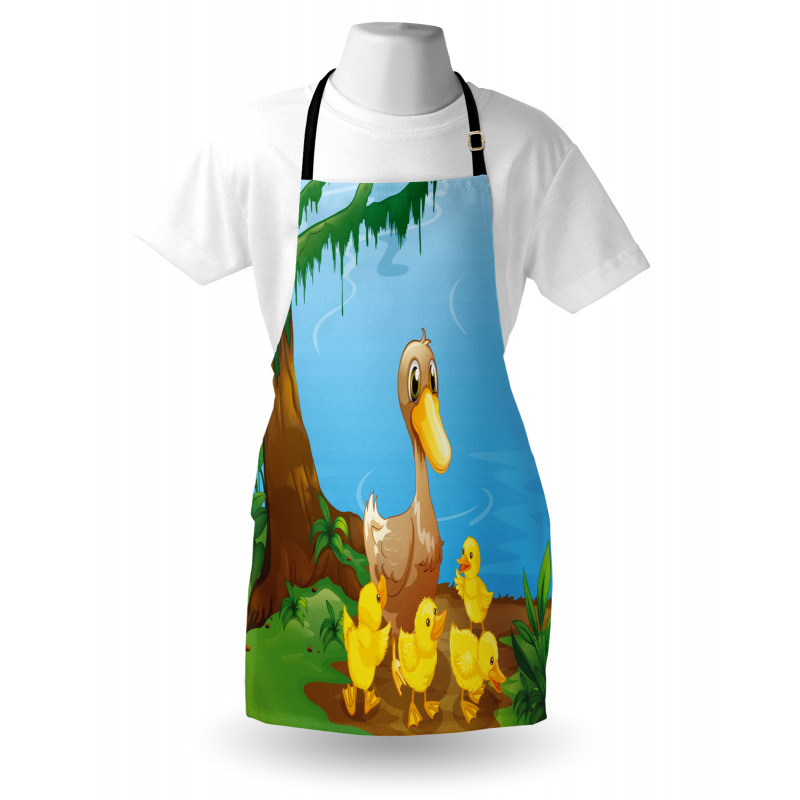 Duck and Ducklings Apron