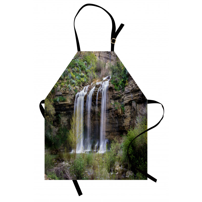 Waterfall Forest Sicily Apron