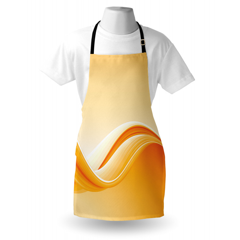 Vibrant Waved Line Apron