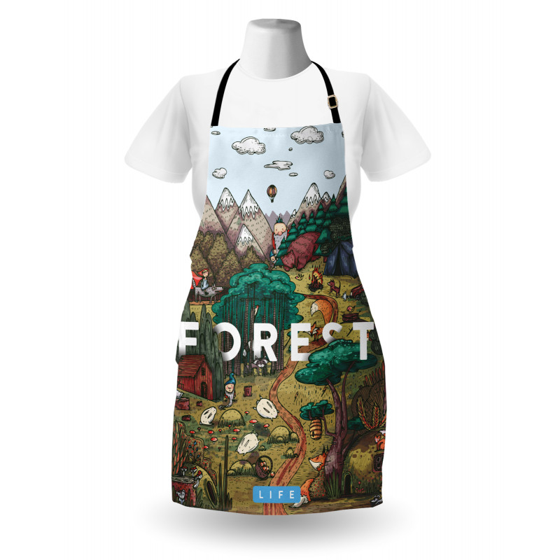 Mountain Range Valley Apron