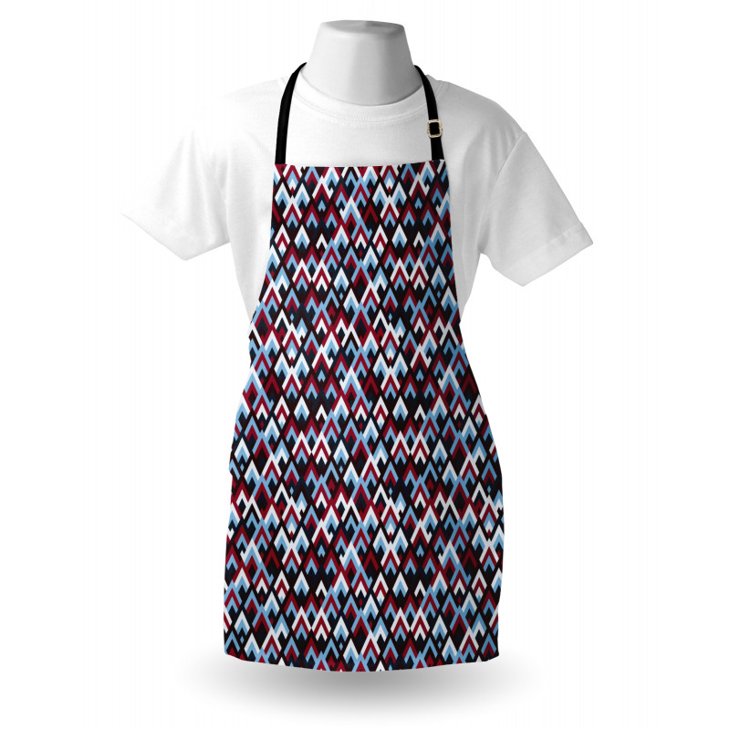 Geometric Triangle Shape Apron