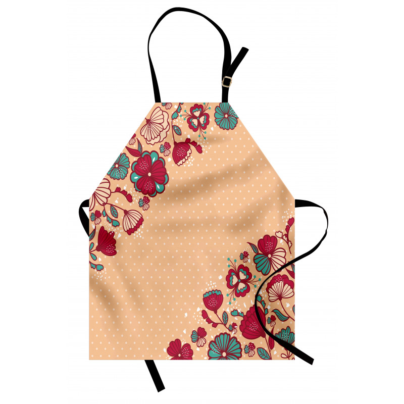 Nostalgic Polka Dots Apron