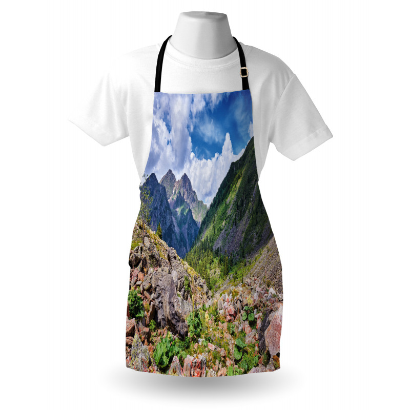 Mountain Wild Rhubarb Apron