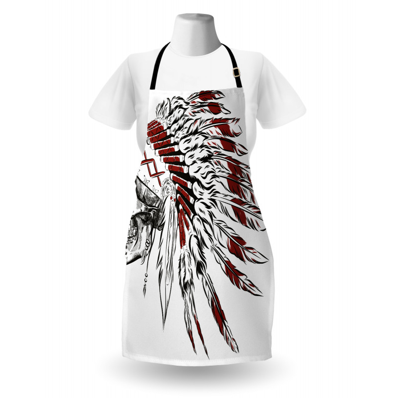 Feather Headdress Apron