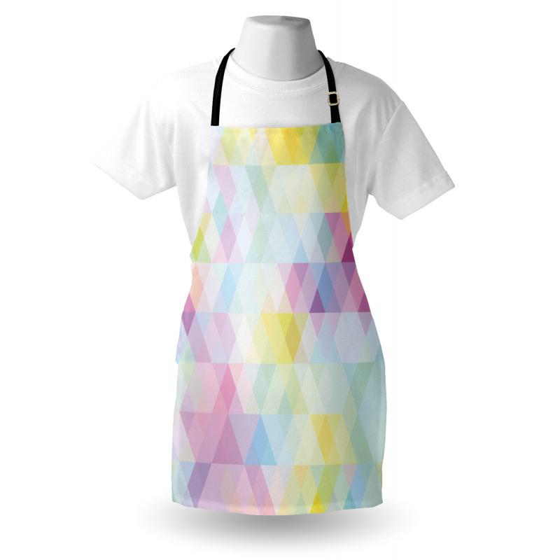 Geometric Rhombus Art Apron