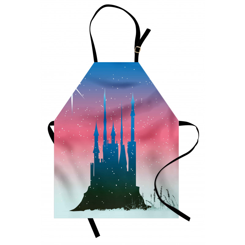 Medieval Castle Stars Apron