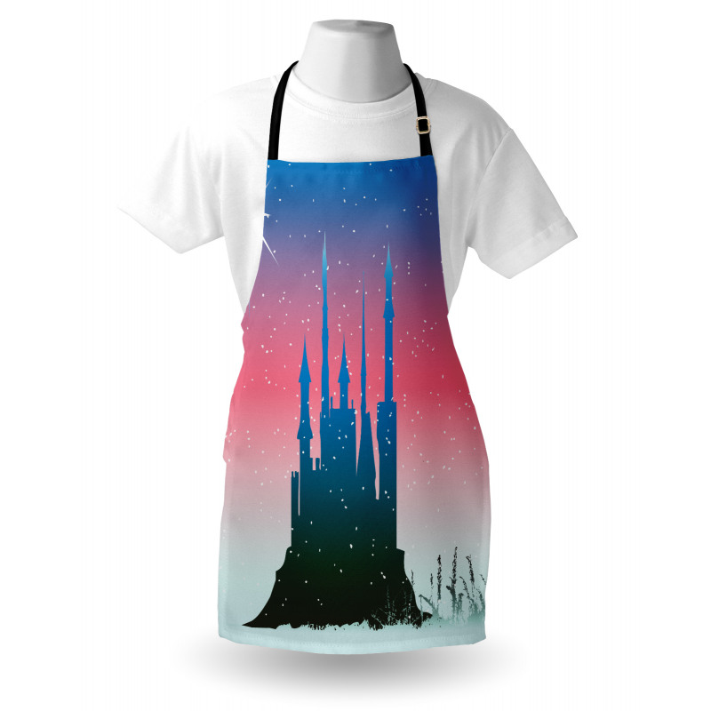 Medieval Castle Stars Apron