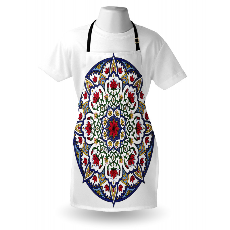 Mandala Lotus Apron