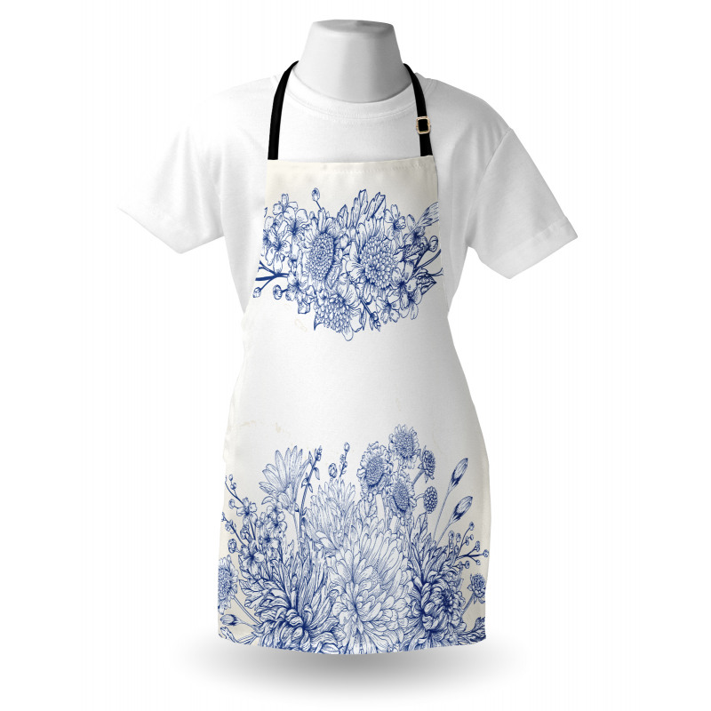 Bridal Bouquet Carnations Apron