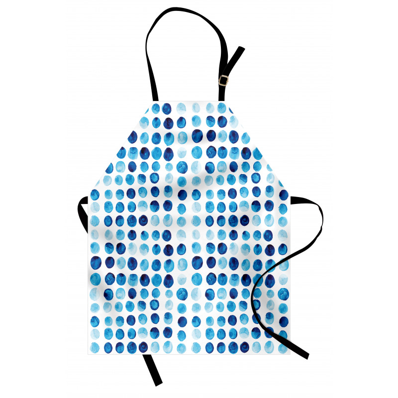 Hand Drawn Circles Cells Apron