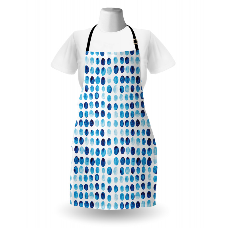 Hand Drawn Circles Cells Apron