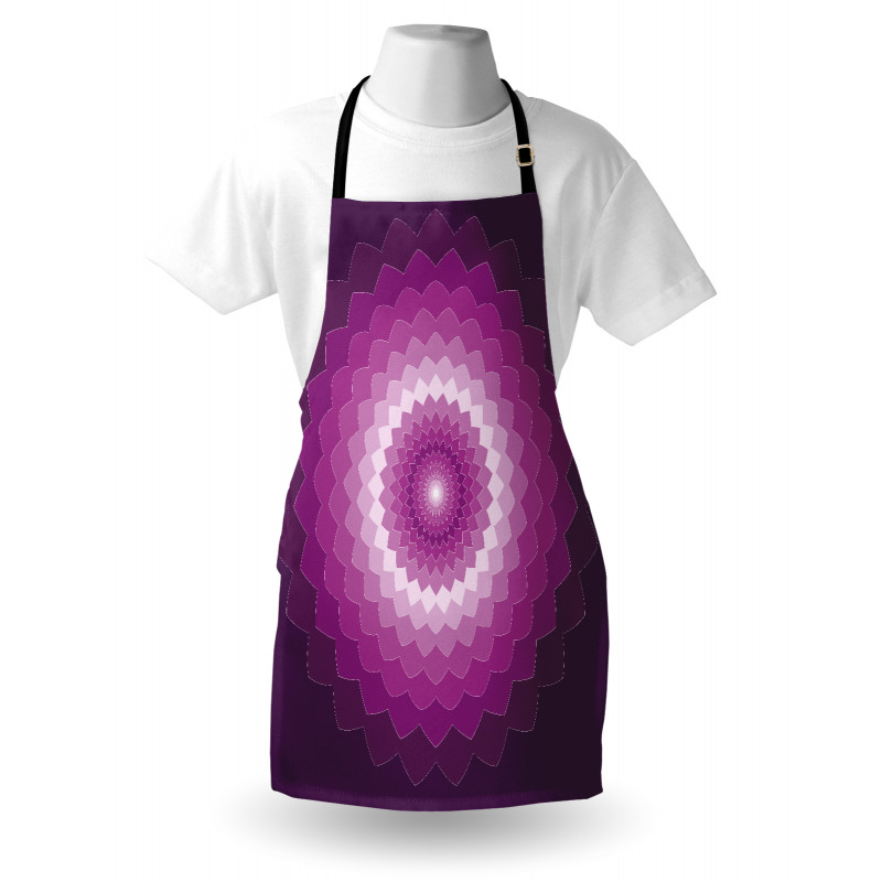 Optical Carnation Apron