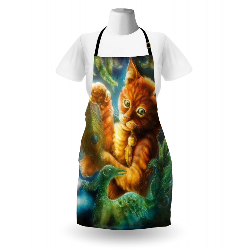 Fantasy Peacock Apron