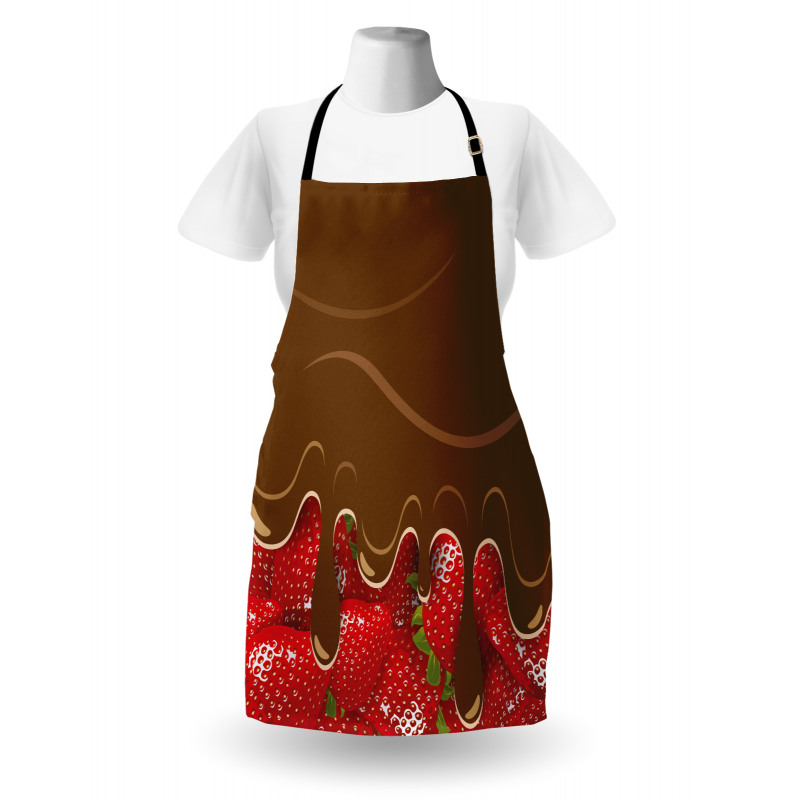 Strawberries Chocolate Apron