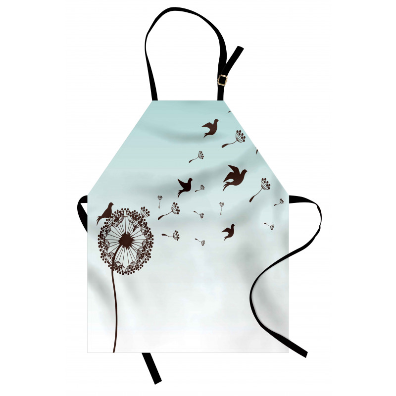 Dandelion Doves Bloom Apron