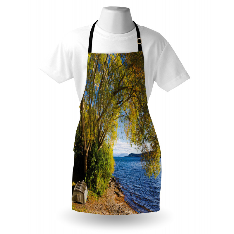 Boat Under the Tree Apron