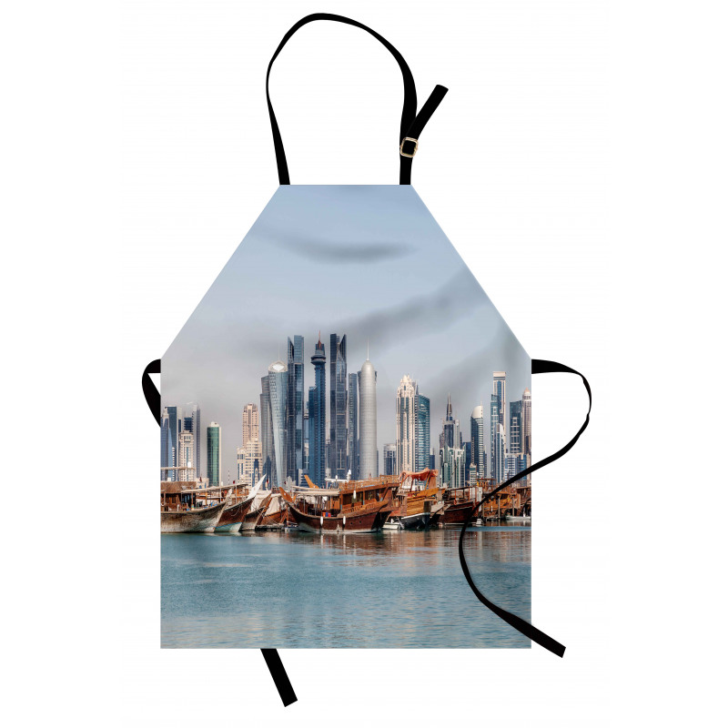 Qatar City Dhow Ships Apron