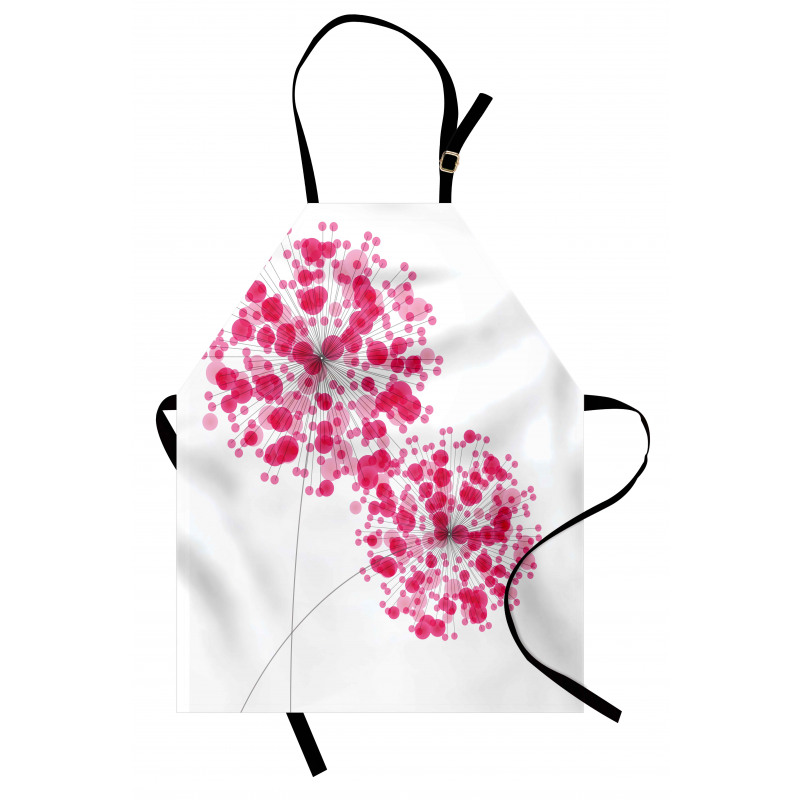 Abstract Dandelion Artwork Apron