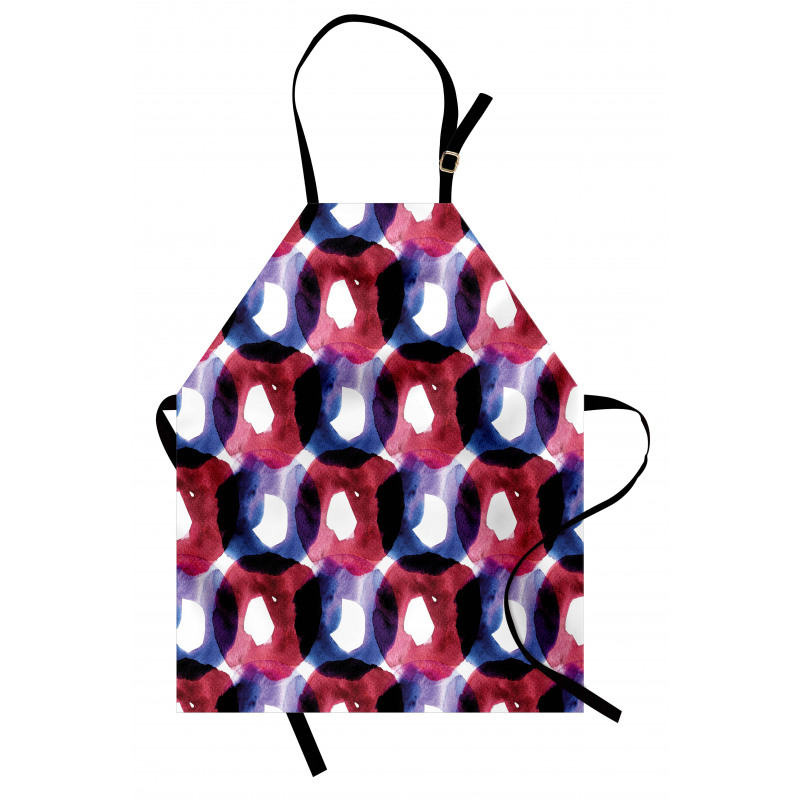 Disc Shaped Oval Art Apron