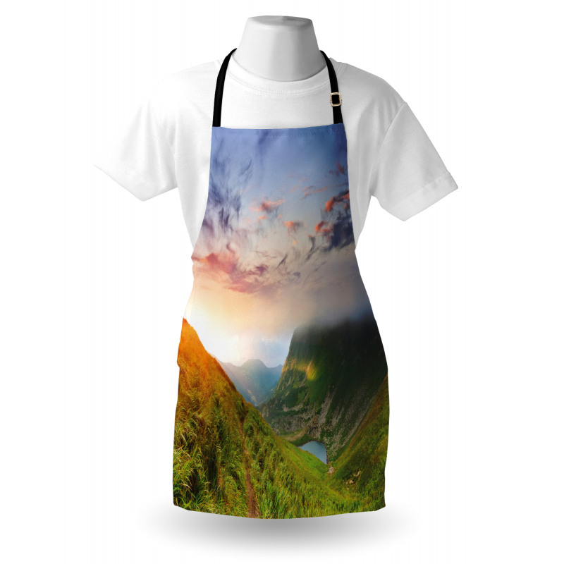 Sunrise Mottled Clouds Apron