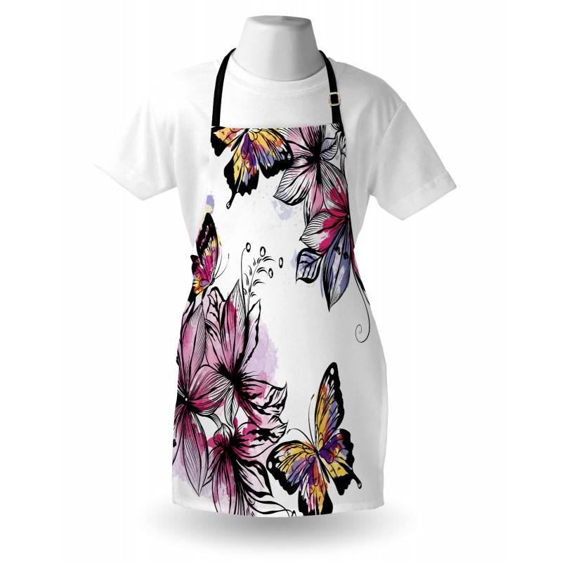 Blooms Botany Colorful Apron