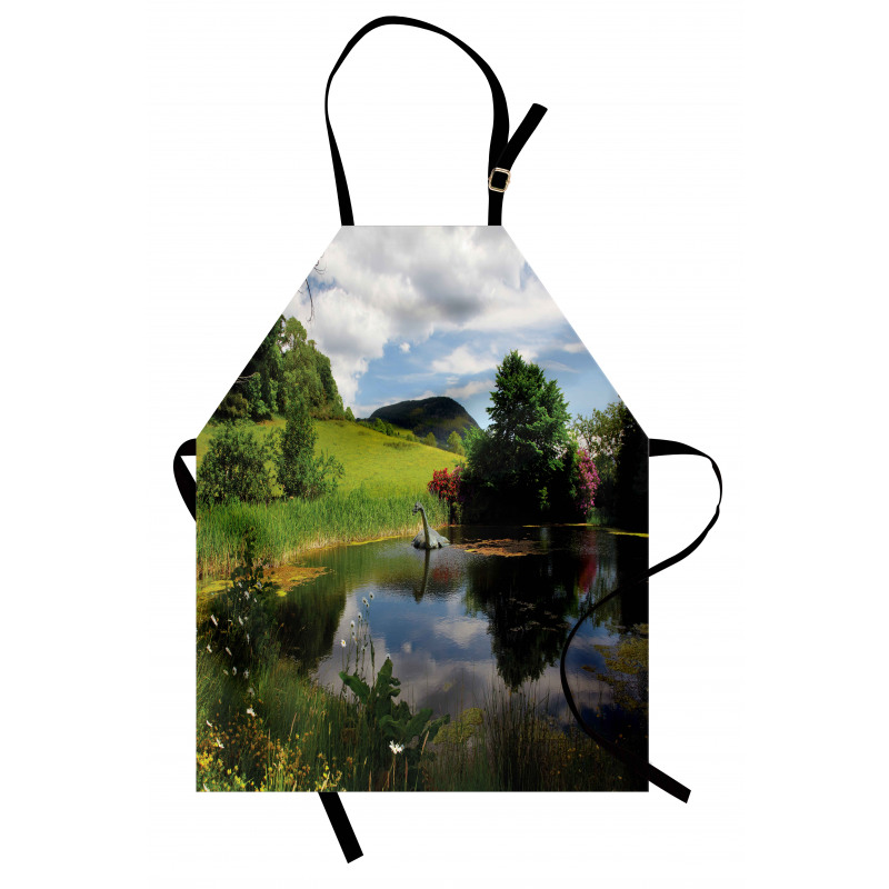 Lake by Meadow Rural Apron