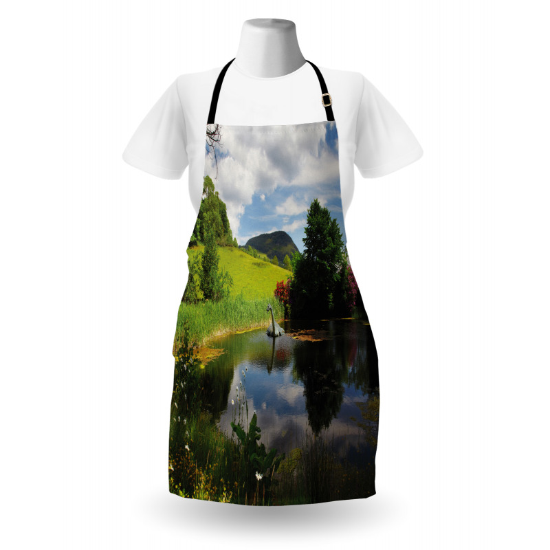 Lake by Meadow Rural Apron