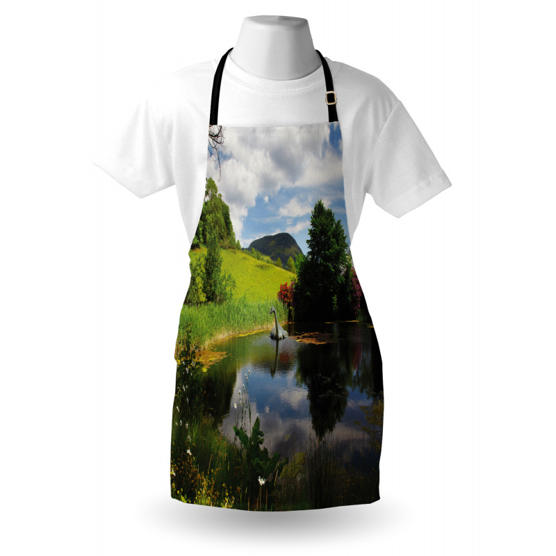 Lake by Meadow Rural Apron