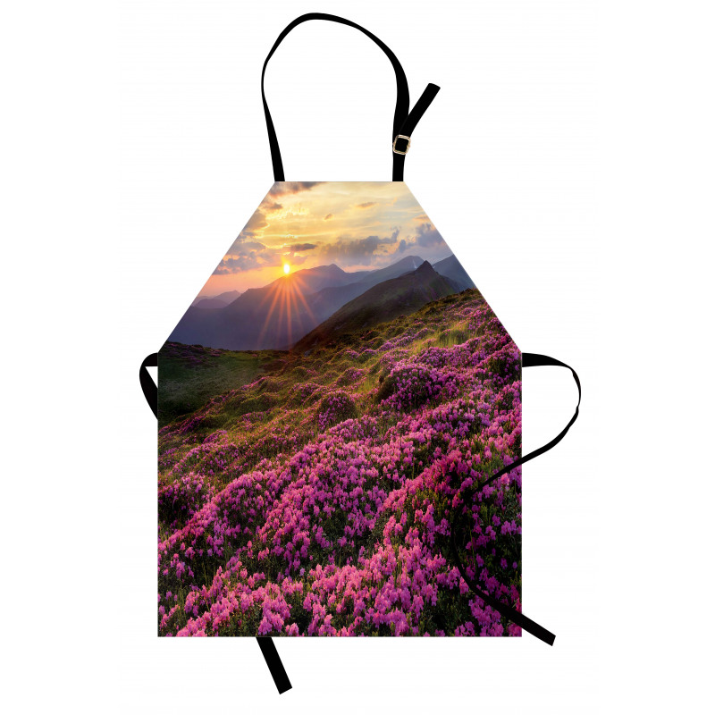 Flower Meadow Mountain Apron