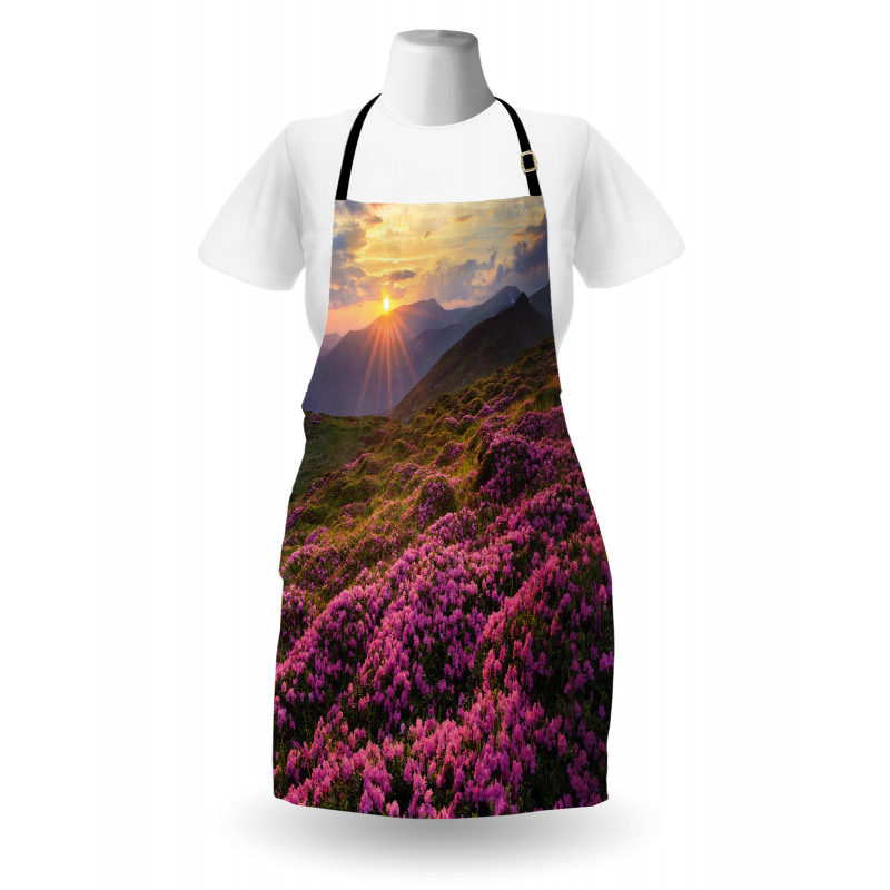 Flower Meadow Mountain Apron