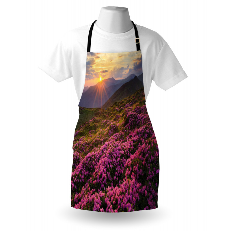 Flower Meadow Mountain Apron