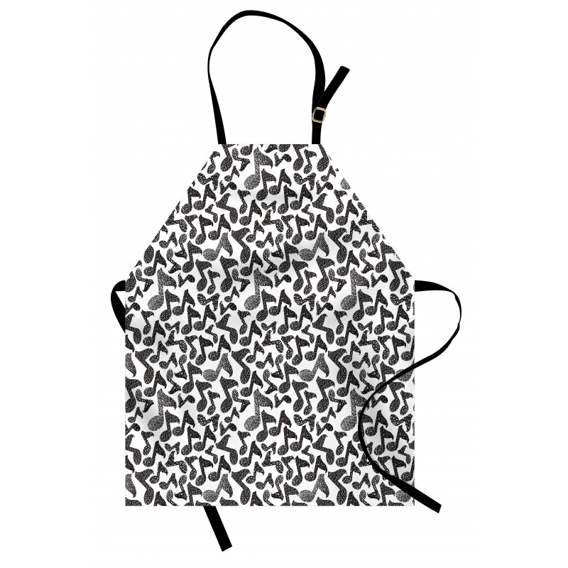 Notes Sketchy Doodle Art Apron