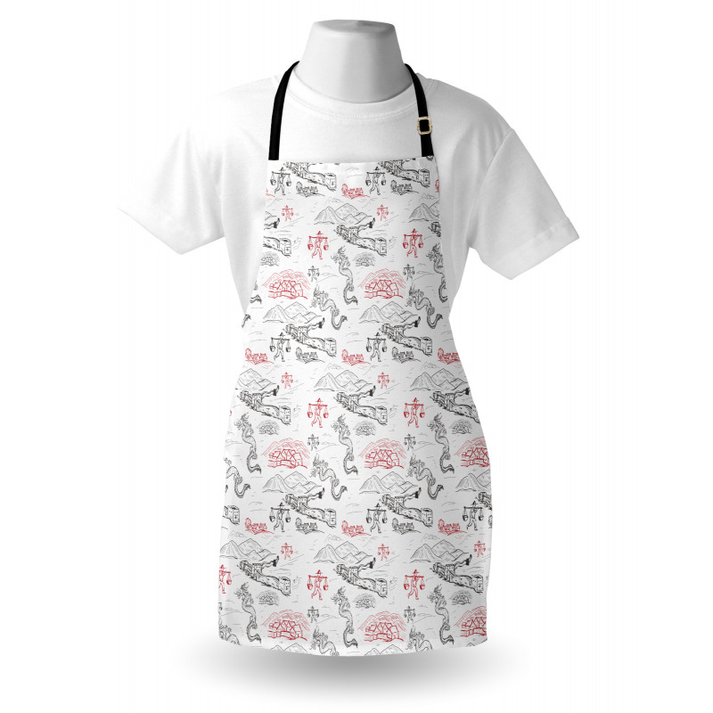 Wall of China Apron