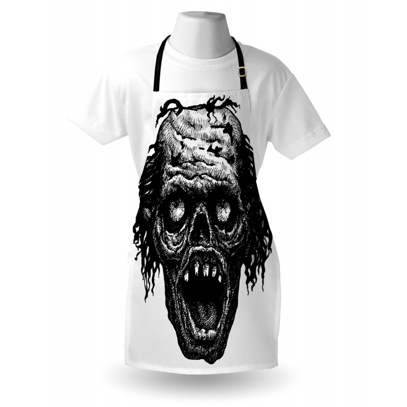 Zombie Evil Dead Man Apron